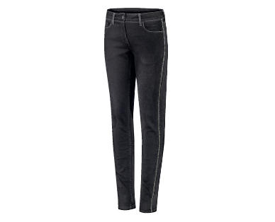 blue motion Stretchjeans, metallic