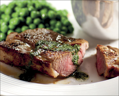Specially Selected British Lamb Rump Steaks with Garlic & Rosemary Butter