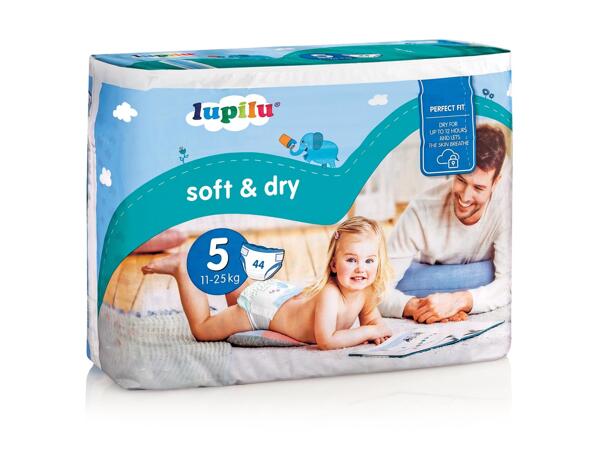 "Soft & Dry" Nappies, Size 5