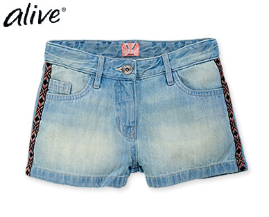 alive(R) Kinder-Jeans-Shorts oder -Rock