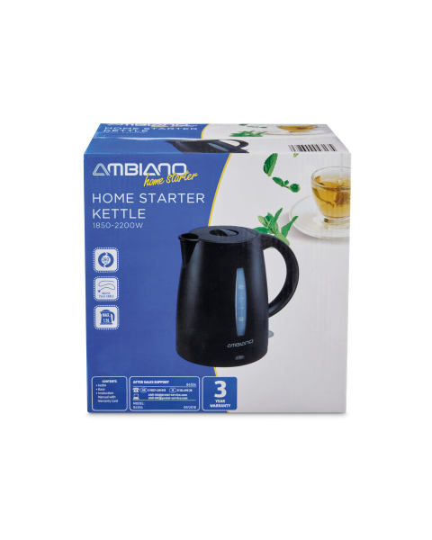 Ambiano Black Home Starter Kettle