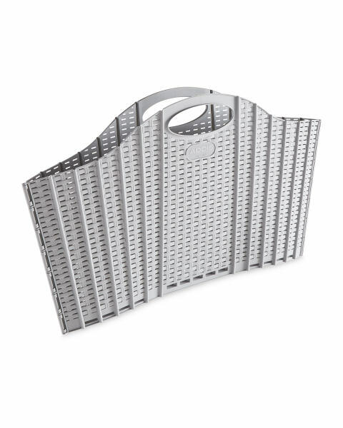 Addis Grey Fold Flat Laundry Basket
