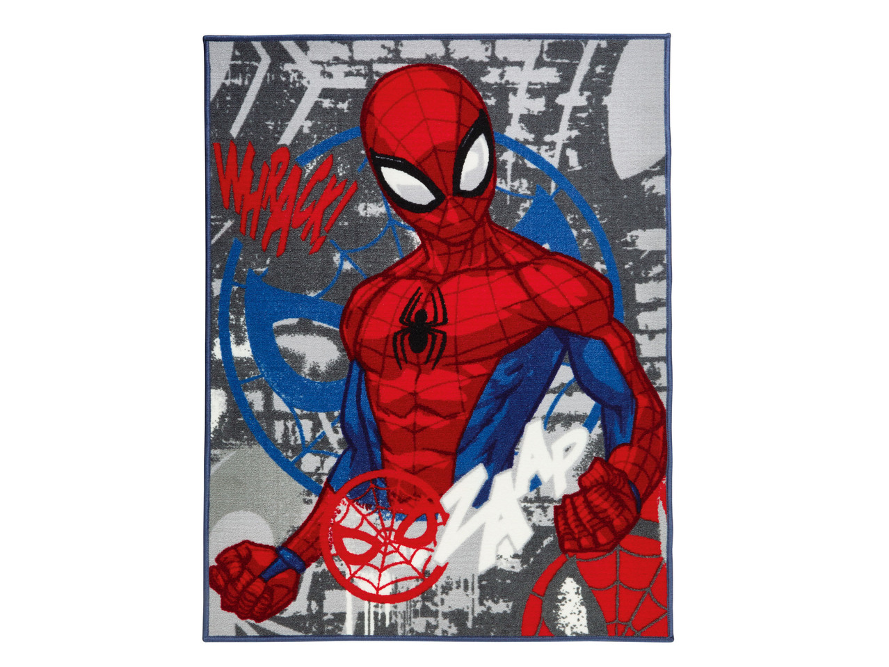 Tappeto "Spiderman, Sam il pompiere, Cars, Minnie, Frozen", 100x130 cm