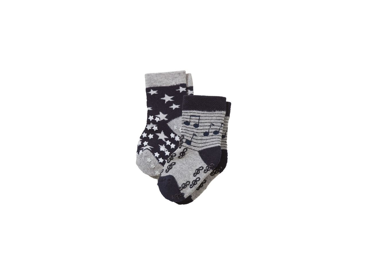 Protiskluzové ponožky – 2 páry