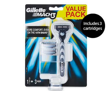 Gillette Mach 3 Value Razor Kit