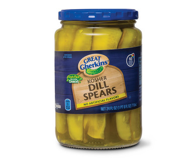 Great Gherkins Refrigerated Kosher Dill Spears