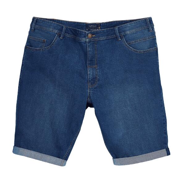Moda XXL Bermudy męskie jeansowe