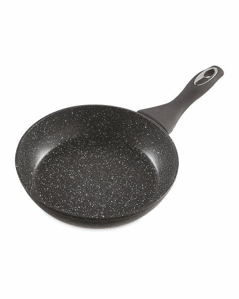 Black Marble Effect 20cm Frying Pan