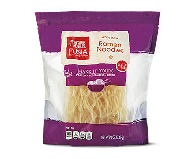Fusia Asian Inspirations White Rice Ramen or Brown Rice Pho Noodles