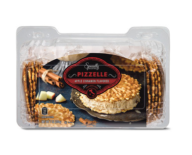 Specially Selected Pizzelle Cookies Apple Cinnamon or Pumpkin Spice
