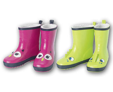 Stivali da pioggia imbottiti per bambini piccoli IMPIDIMPI