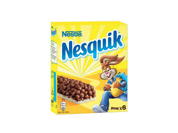 Barras de cereais Nestlé