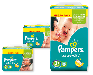 PAMPERS Baby-Dry Windeln