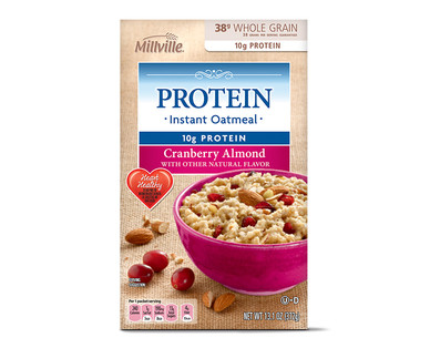 Millville High Protein Instant Oatmeal