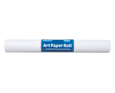 Drawing Roll 15m or A4 Construction Paper 100 Sheets