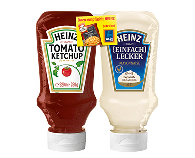 HEINZ Tomato Ketchup + Mayonnaise