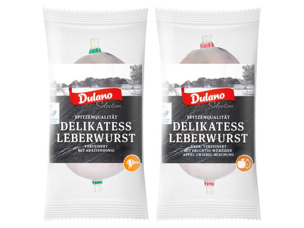 DELUXE Delikatess Leberwurst im Wachsmantel