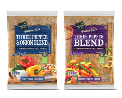 Season's Choice 3-Pepper and Onion or 3-Pepper Blend