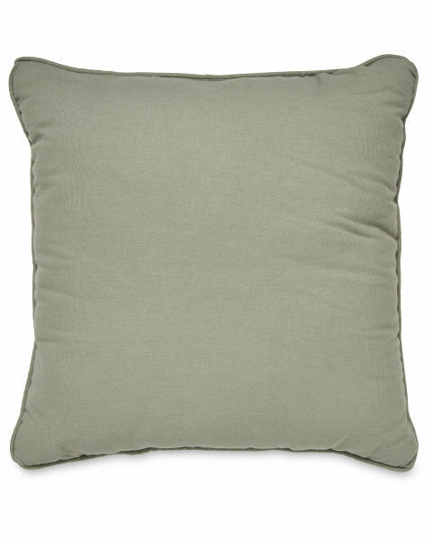 Green Leaf Square Cushion