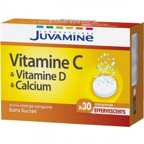 Vitamine C, D et Calcium
