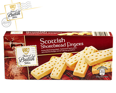 Taste of British Isles Scottish Shortbread Fingers