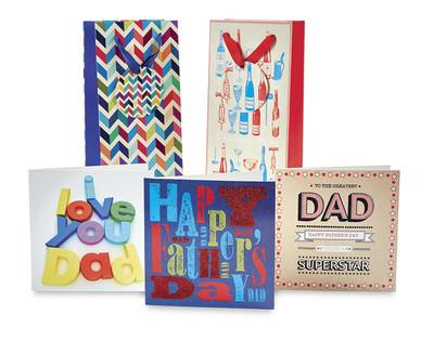 Father's Day Square Cards and Bottle Bags