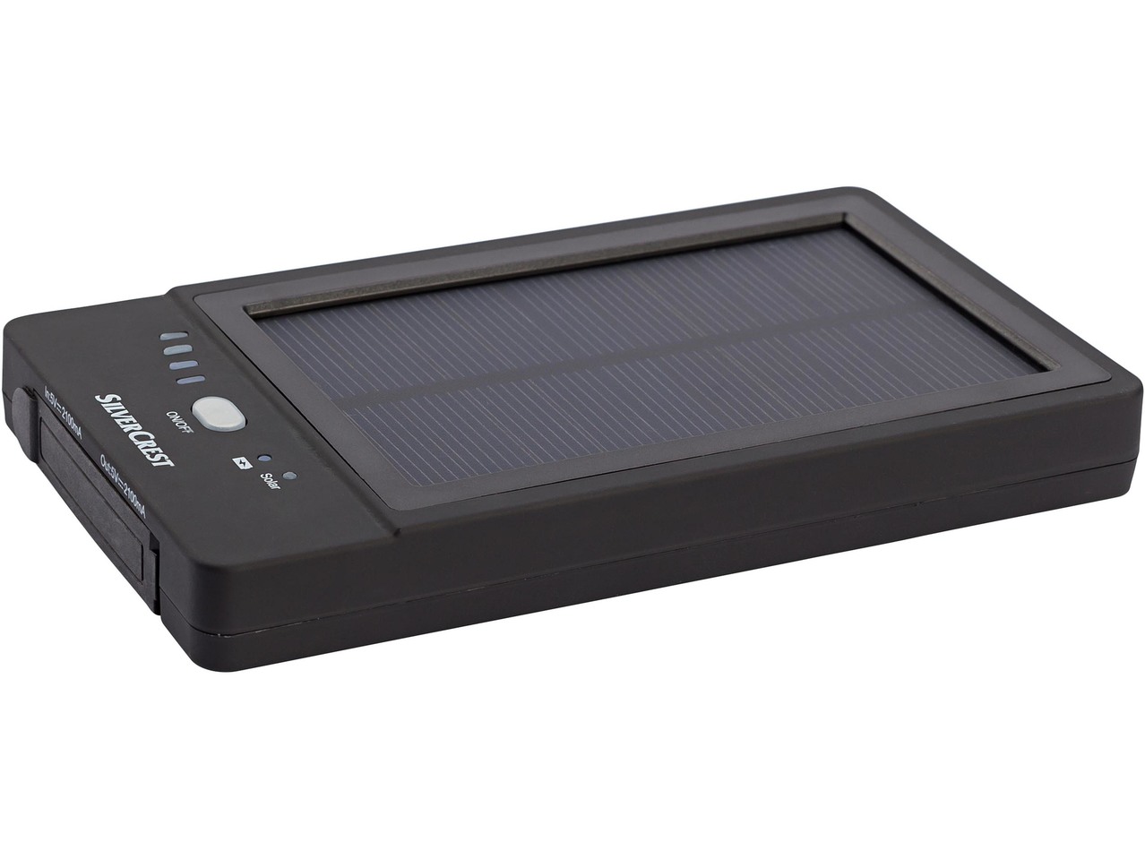 Powerbank 5000 mAh con funzione di ricarica ad energia solare