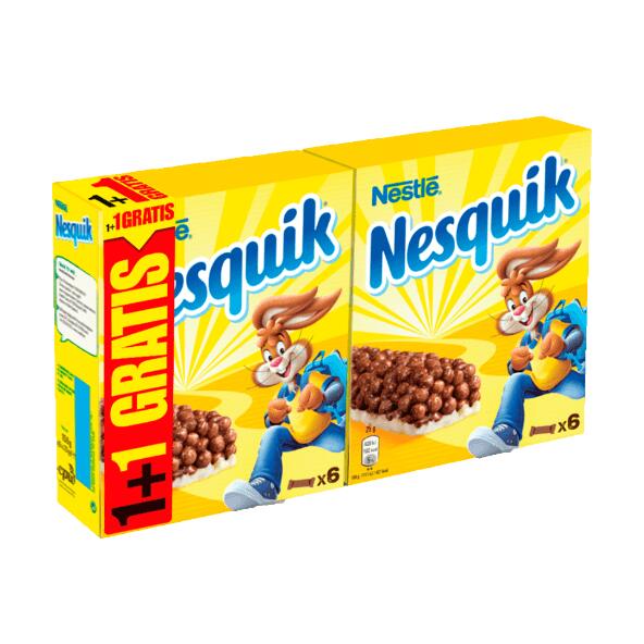 Barres aux céréales Nesquik, pack de 2
