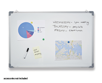 Magnetic Whiteboard 900 X 600mm