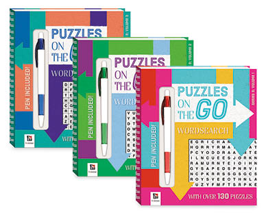 Puzzles on the Go Books