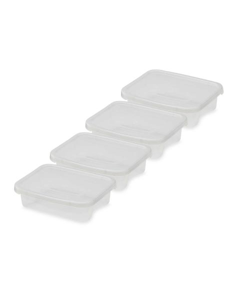 Crofton 0.65L Freezer Boxes 4-Pack