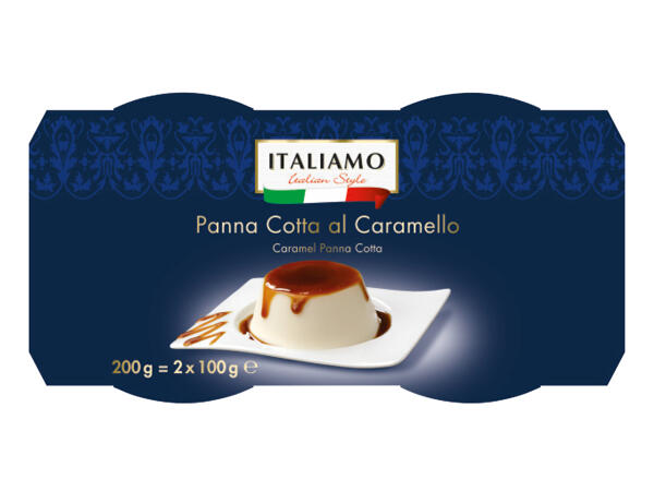 Italiamo Caramel Panna Cotta