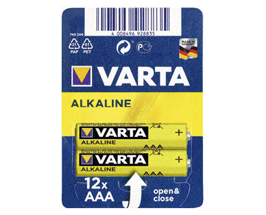 VARTA ALKALINE Batterien