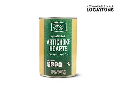 Tuscan Garden 
 Canned Artichoke Quarters or Hearts