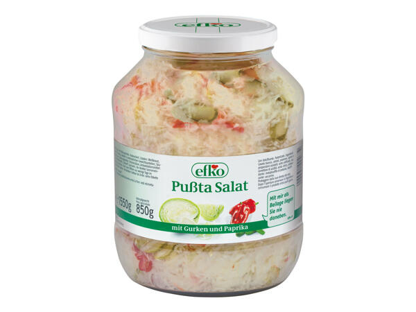 Efko Pußta-Salat oder Rote Rüben in Scheiben