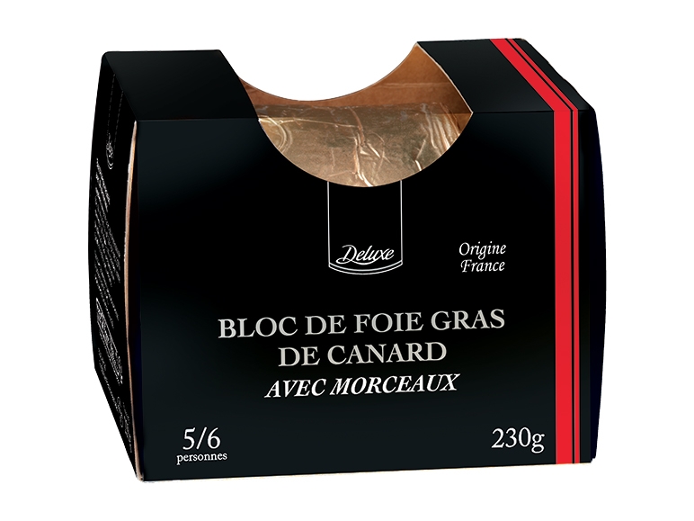 Bloc de foie gras de canard