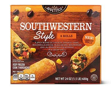Appetitos 
 Southwestern or Green Chile Rolls