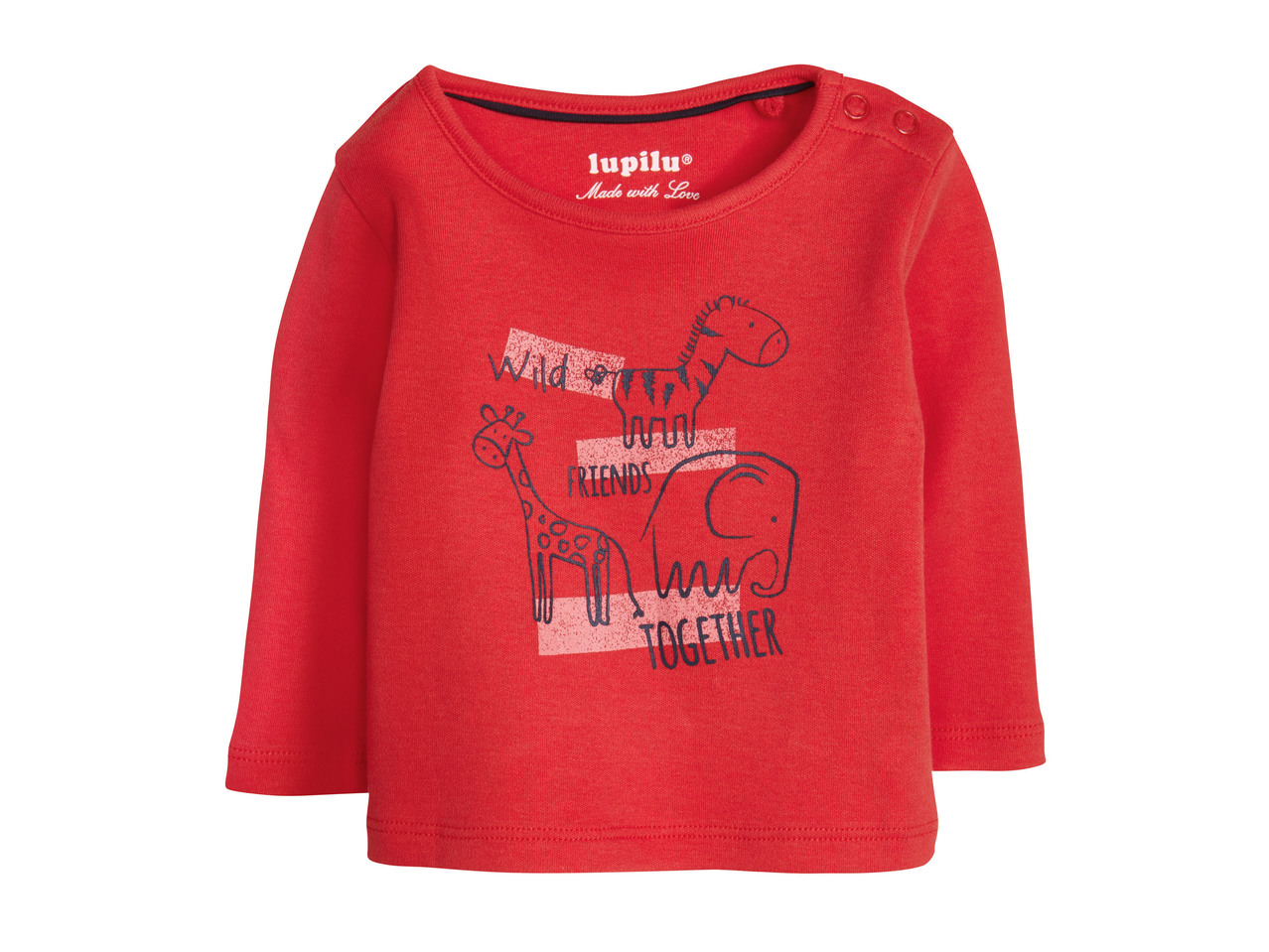 Baby Girls' Long-Sleeved Top, 3 pieces