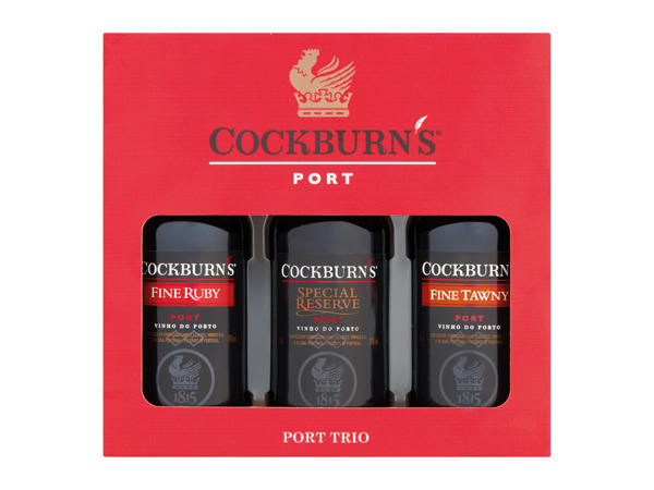 Cockburn's Port Trio Gift Pack