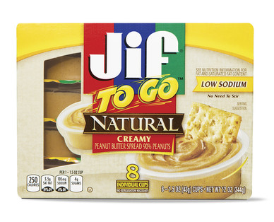 JIF to Go Creamy Peanut Butter