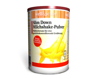 WELLundACTIVE Slim Down Milchshake-Pulver