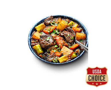 FRESH USDA CHOICE Seasoned Stew Meat