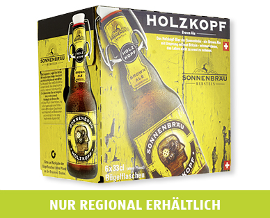 SONNENBRÄU Holzkopf Bier