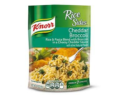 Knorr 
 Rice Sides Chicken or Cheddar Broccoli