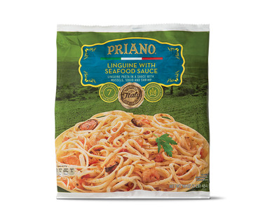 Priano Linguine With Seafood Sauce or Spaghetti With Clam Sauce