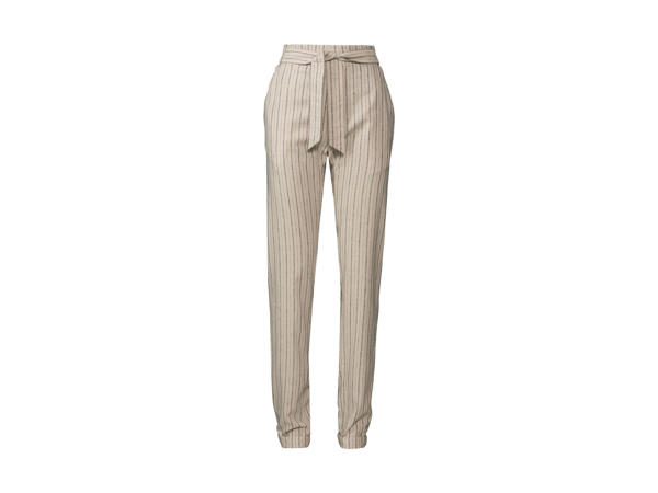 Esmara Ladies' Linen Blend Trousers1