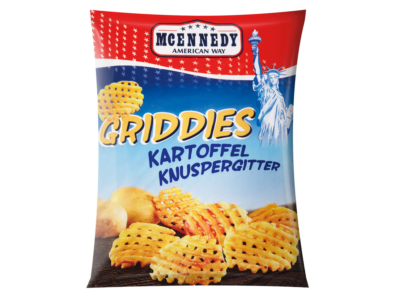 MCENNEDY Griddies Kartoffel Knuspergitter