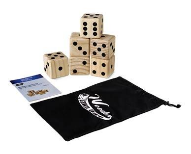 Crane 
 Wooden Dice or Ring Toss