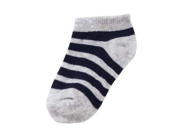 Kids' Trainers Socks, 7 pairs