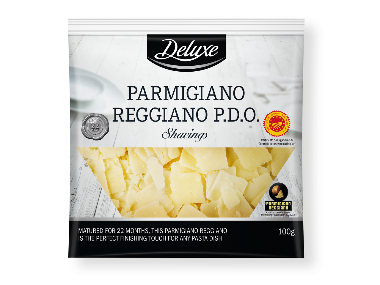 "Deluxe" Virutas de parmesano Reggiano D.O.P.